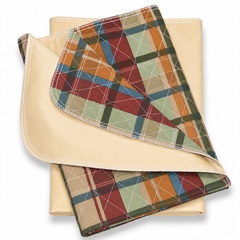 Performance Plaid Reusable Underpad
